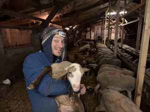 Voilà, la traite est terminée ! Ferme d'Auzillargues