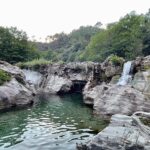 Plage rivière gay naturiste avec pique nique en auberge espagnole, à la cascade du martinet (st jean du gard)